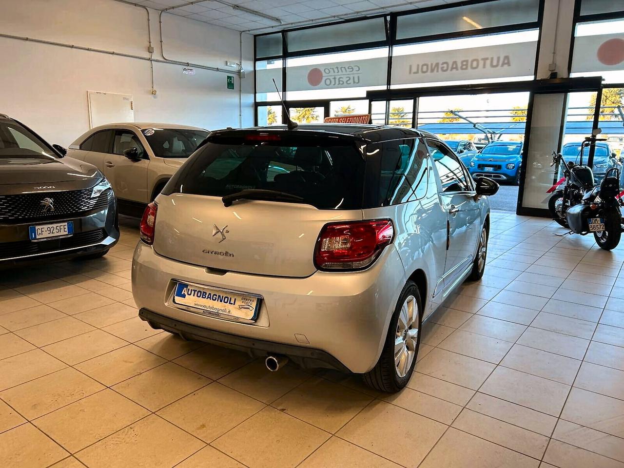 Ds DS3 SO CHIC 1.4 HDi 70 5mt NEOPATENTATI