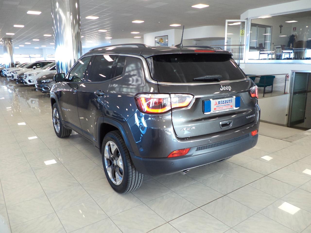 JEEP COMPASS LIMITED 2.0 MJ 140cv 4WD Auto Euro 6D