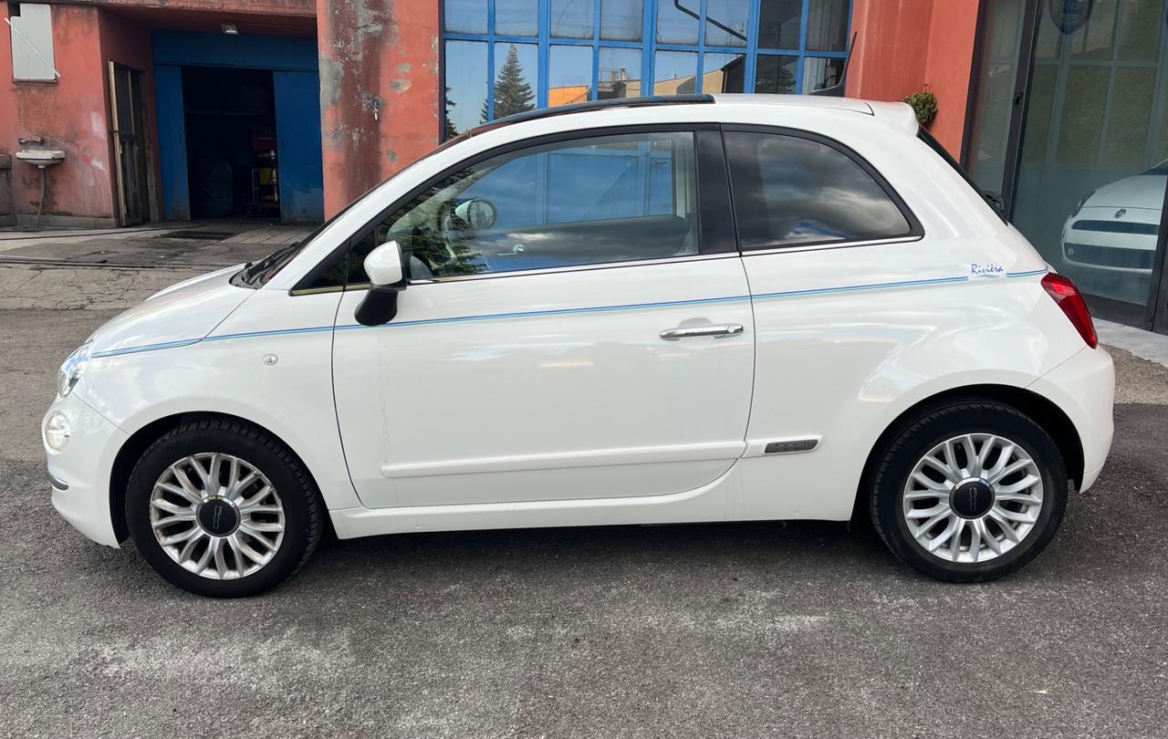 Fiat 500 1.2 Lounge-km 77500-