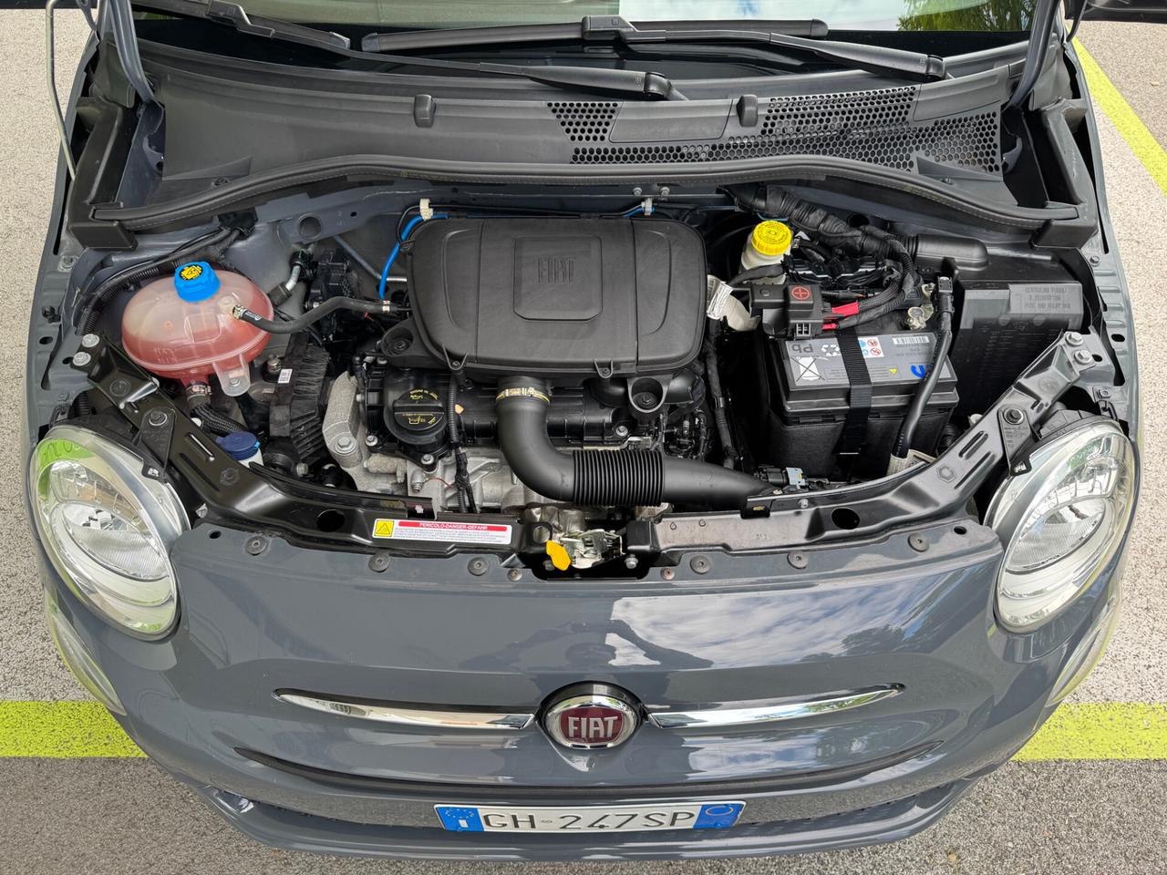 Fiat 500 C 1.0 hybrid (Red) 69Cv GARANZIA 24 MESI
