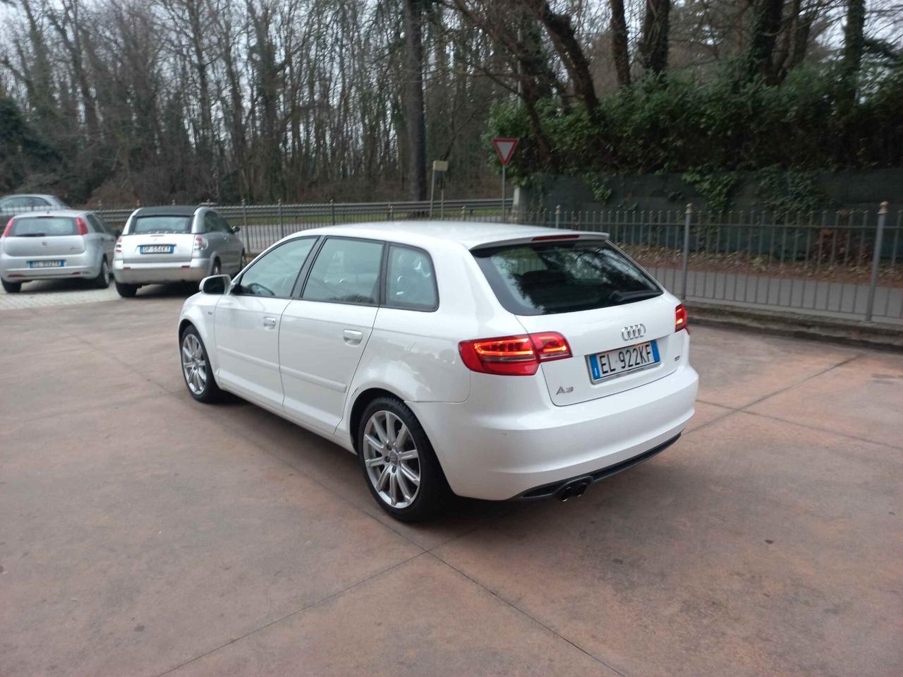 Audi A3 SPB 2.0 TDI 170 CV Allestimento Sline