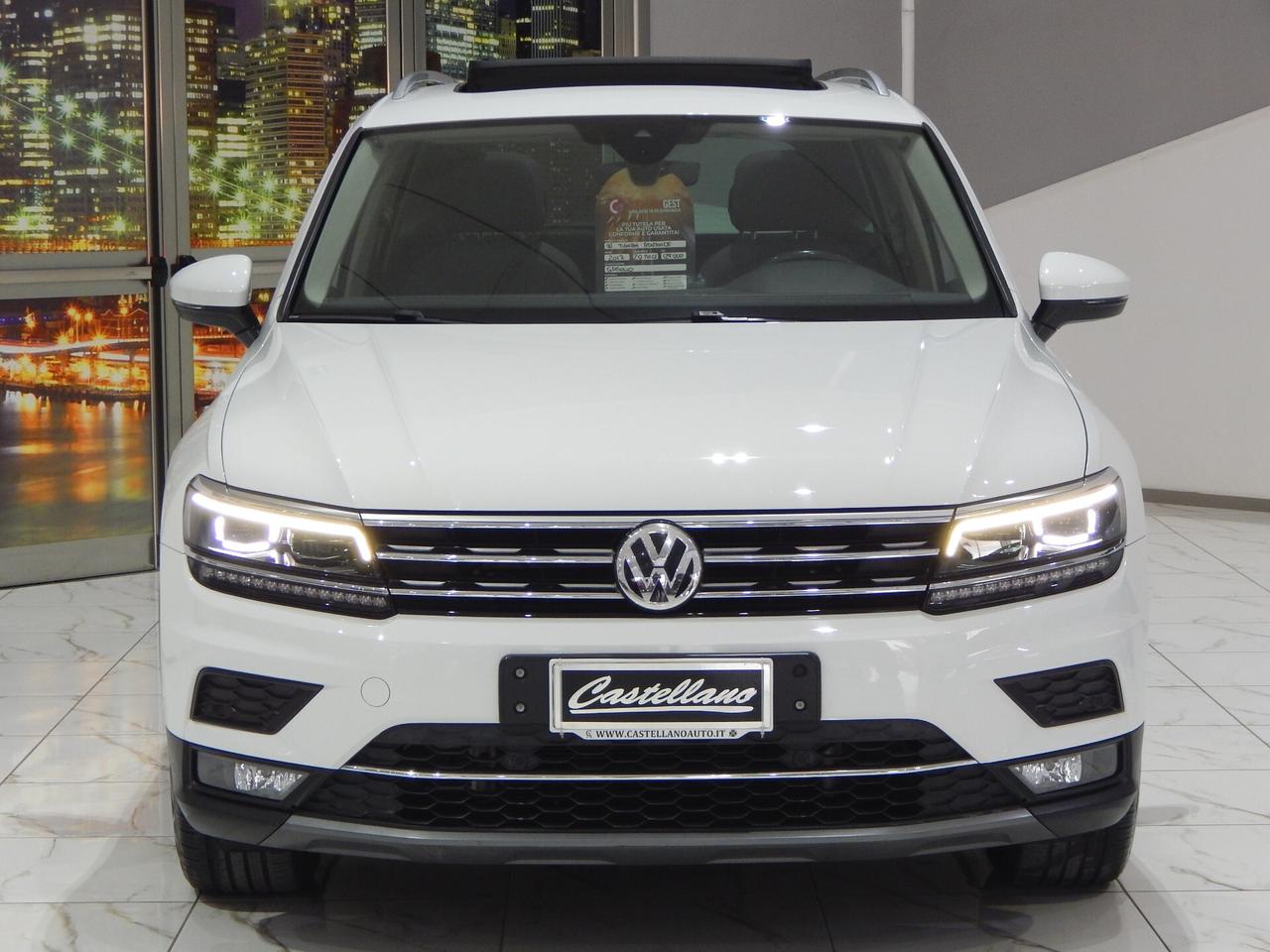 Volkswagen Tiguan 2.0 TDI Advanced 150cv DSG TETTO-NAVI-KAMERA-LED