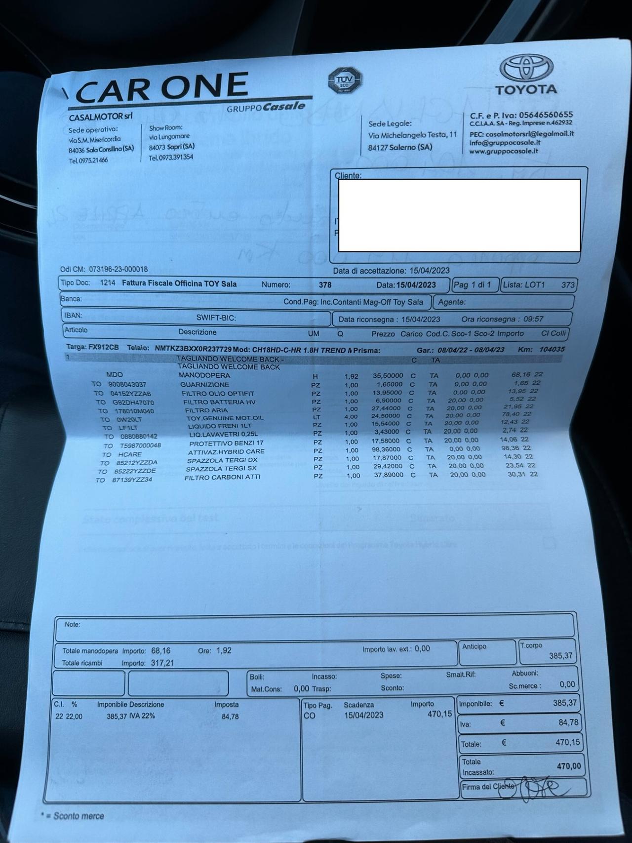 Toyota C-HR 1.8 Hybrid E-CVT Trend