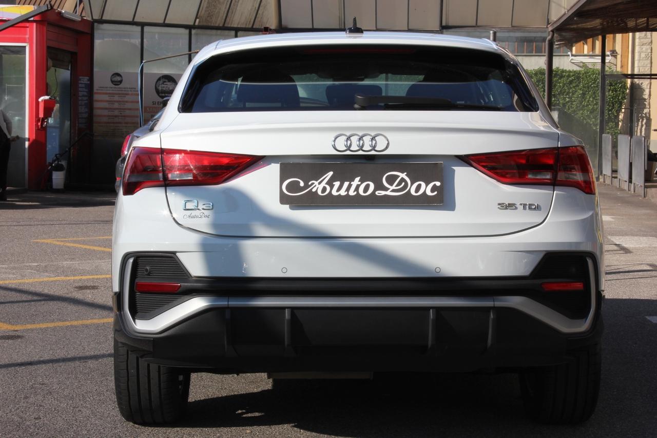 Audi Q3 SPB 35 TDI S tronic S line edition in GARANZIA UFFICIALE AUDI FINO AD APRILE 2027 / 100.000 KM