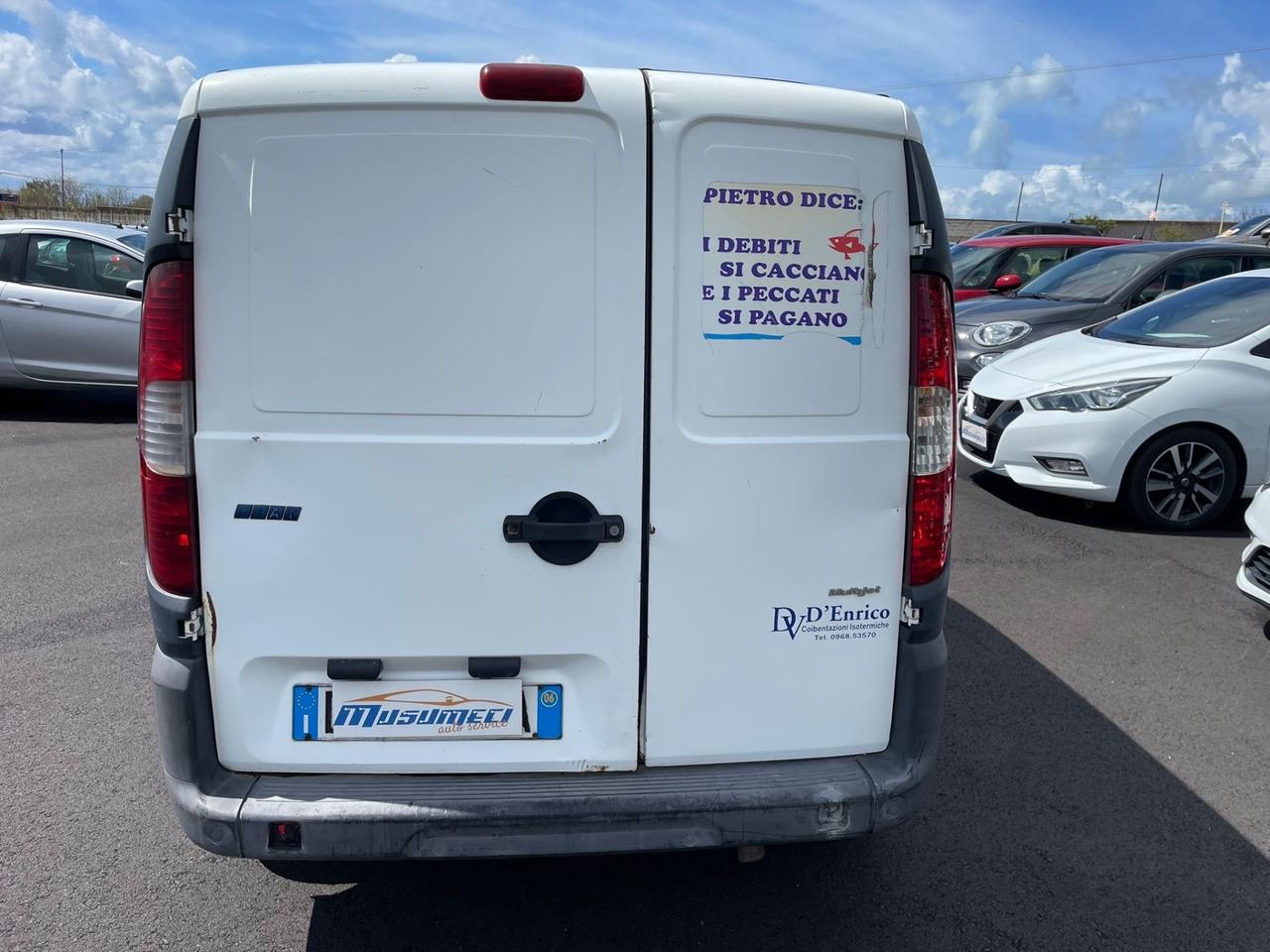 Fiat doblo coibentato con ATP VALIDA