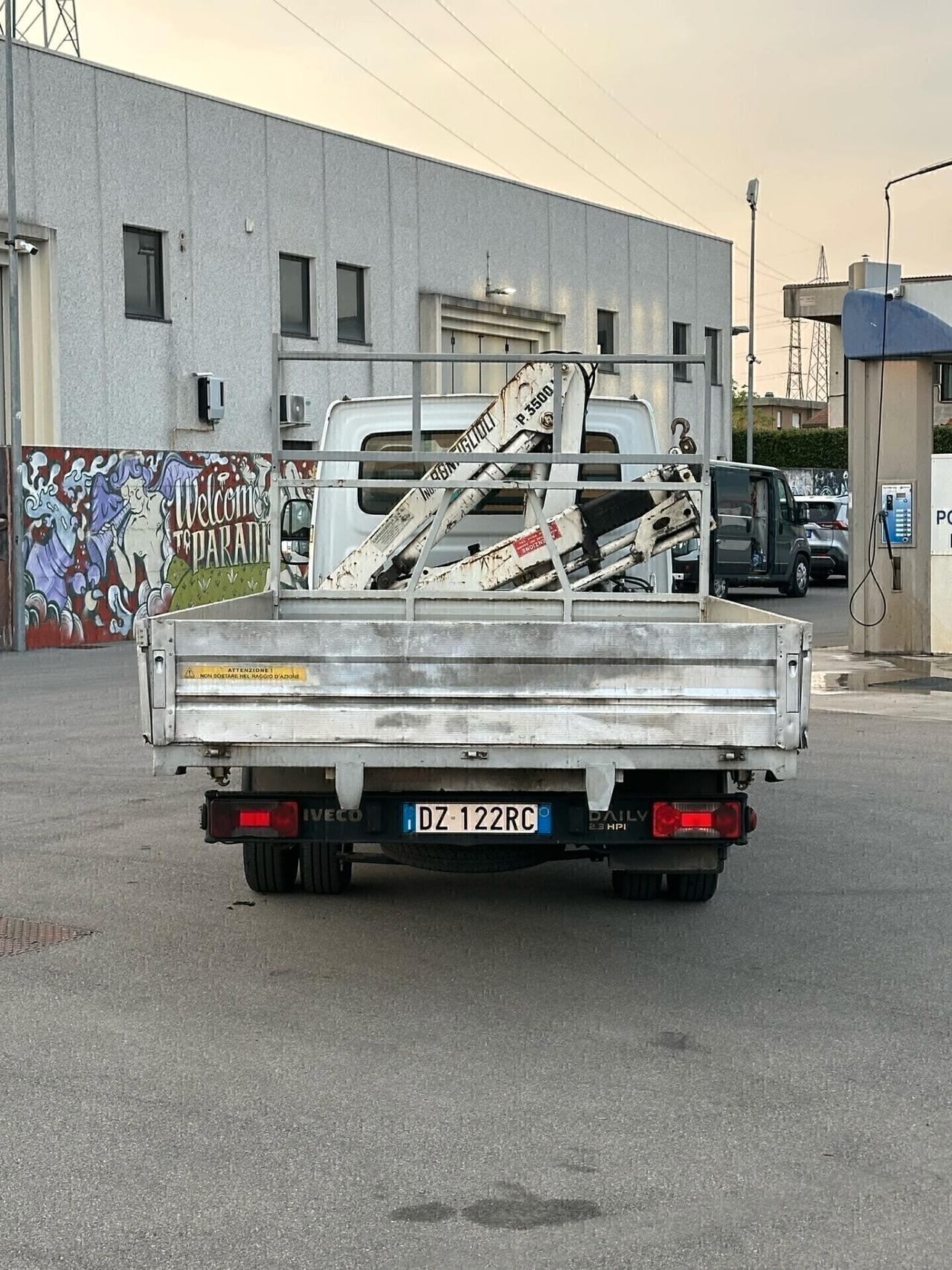 IVECO DAILY 35C12 CON GRU BONFIGLIOLI P35 SUPER PREZZO!