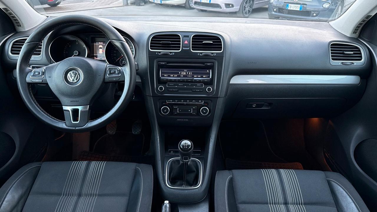GOLF 6 - 1.6 DIESEL 105CV ANNO 2013 - PERFETTO