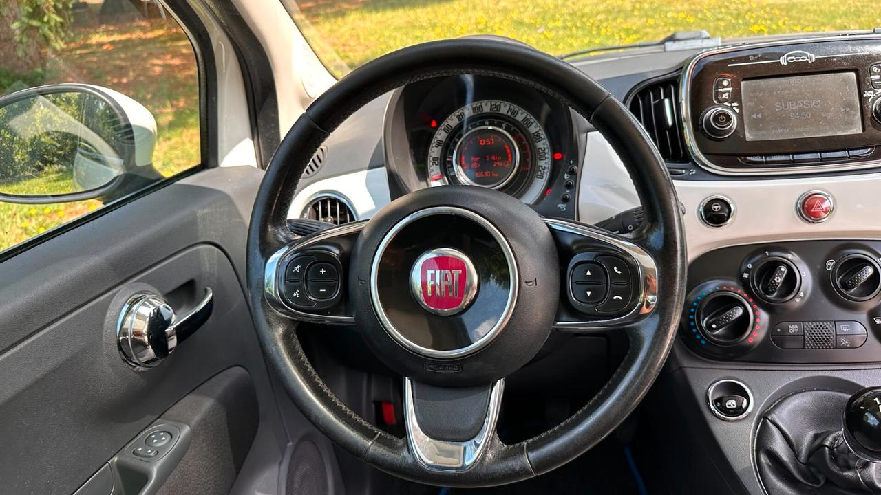 Fiat 500 1.2 Lounge 2016 GPL leggi testo NEOPATENTATI