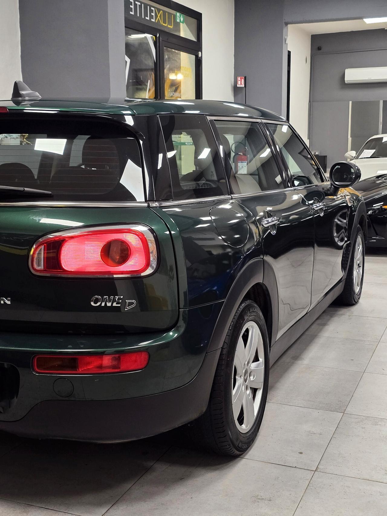 Mini One D Clubman 1.5 116CV VERDE INGLESE_KEYLESS_START STOP_TOP!!