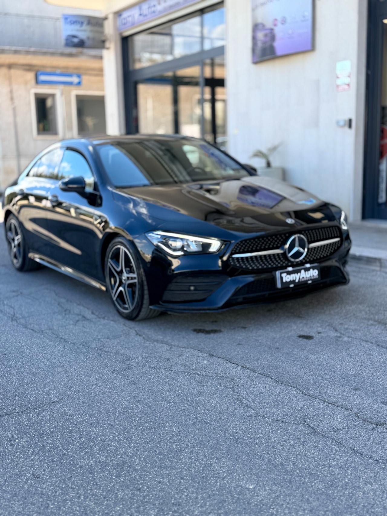 Mercedes-benz CLA 200 Coupe d 150 cv Premium auto AMG CON LUCI SOFFUSE,TELECAMERA,APPLE CARPLAY,VIRTUAL COCKPIT