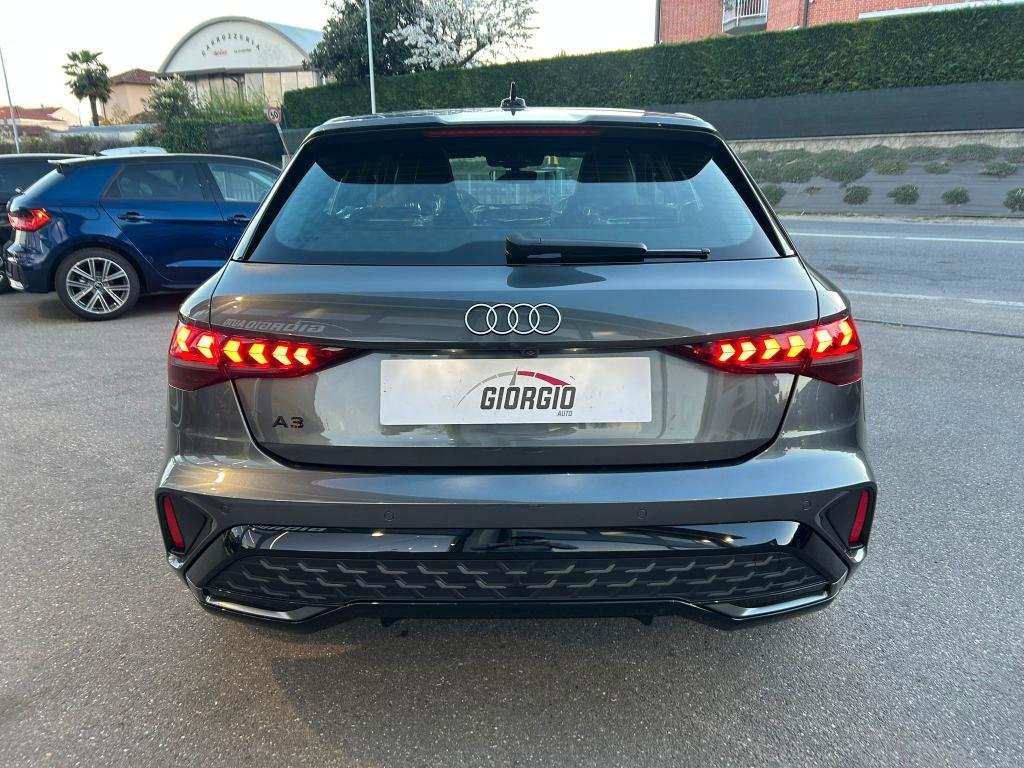 Audi A3 Sportback 1.5 tfsi mhev S line edition 150cv s-tronic