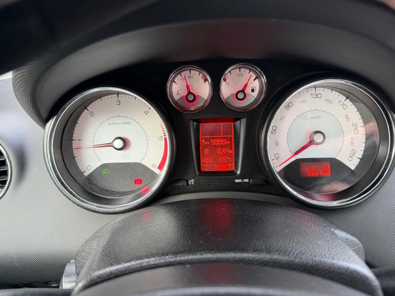 Peugeot 308 2013 1.6 e-HDi 115CV CABRIO GARANZIA 12 mesi ! ! !