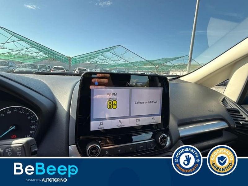 Ford EcoSport 1.0 ECOBOOST TITANIUM S&S 125CV MY19
