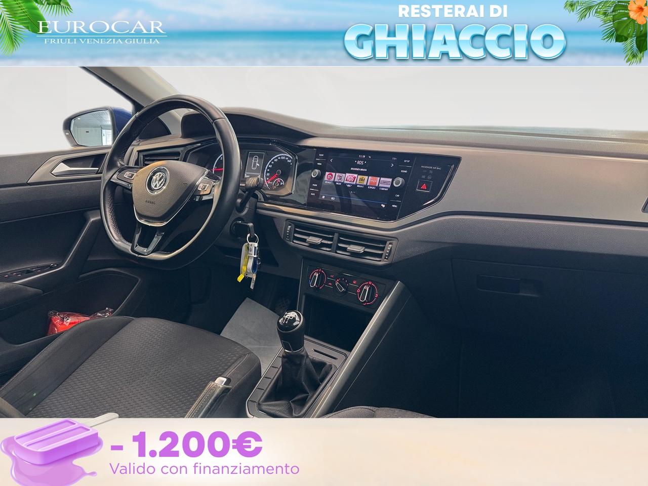 Volkswagen Polo 5p 1.6 tdi comfortline 95cv
