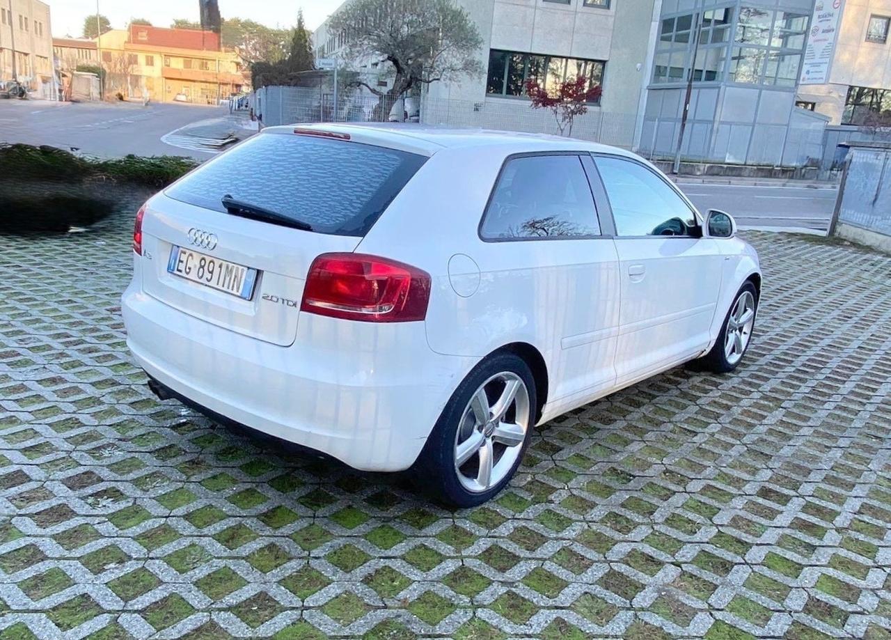 Audi A3 2.0 TDI S tronic 140Cv*S Line*Automatic*Pelle*