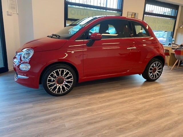Fiat 500 1.0 Hybrid Red