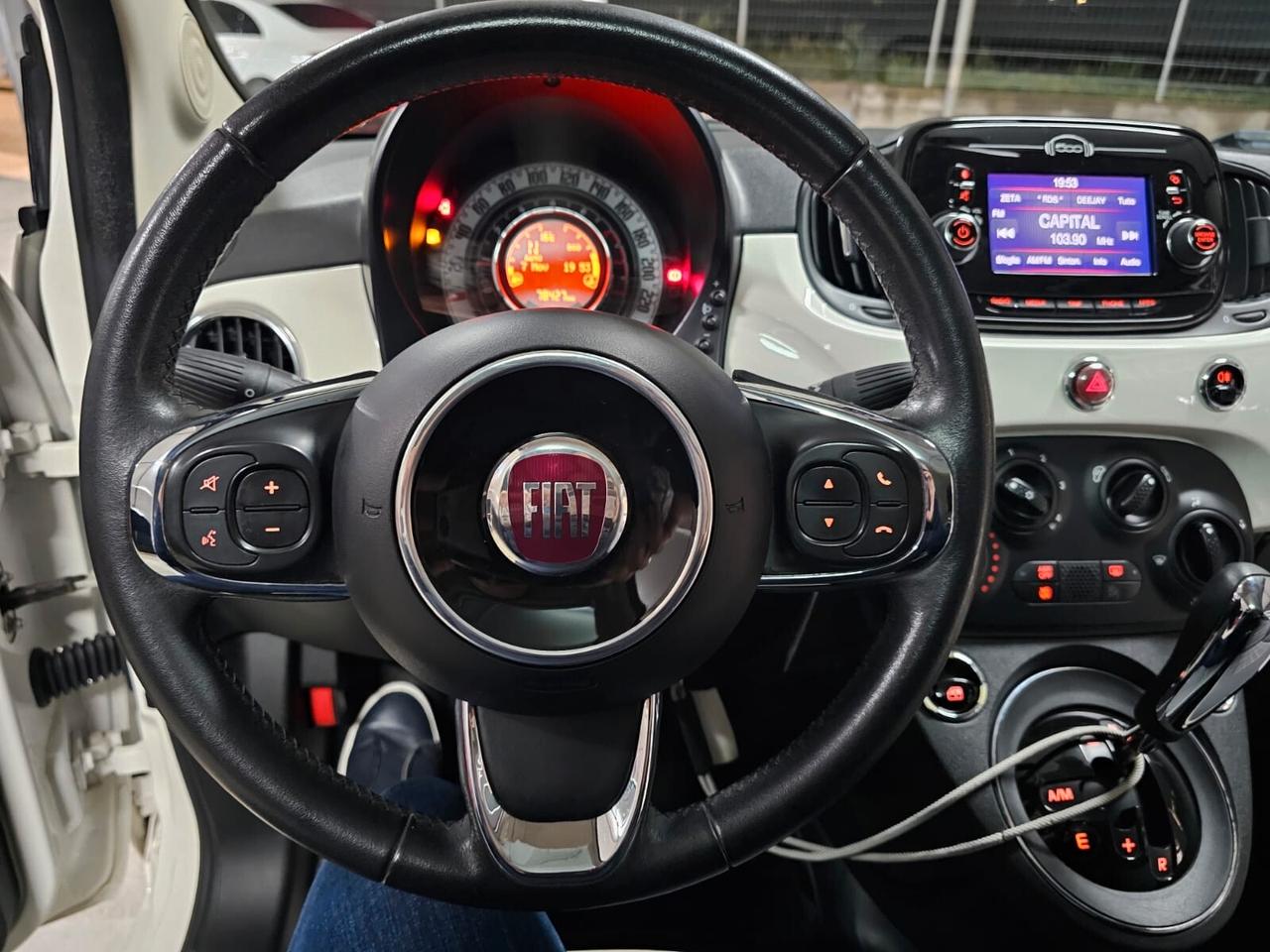 FIAT 500 1.2 BENZ. AUTOMATICA LUONGE 05/2019