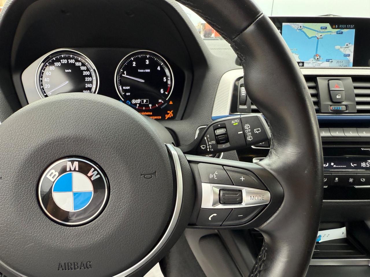 Bmw 118d 5p. Msport RADAR.UNICO PROPRIETARIO.IVA