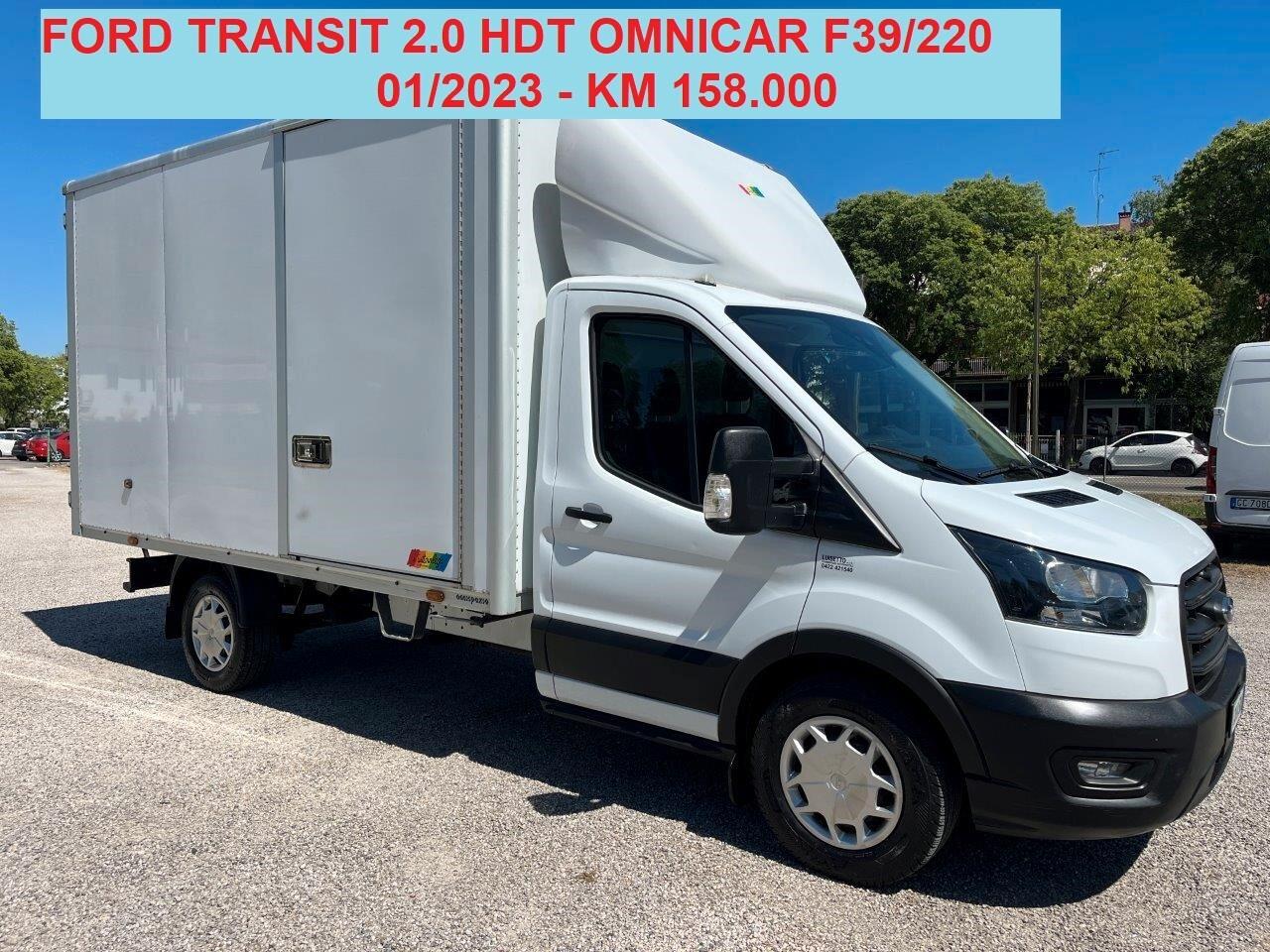 FORD TRANSIT 2.0 TDCI CASSONE CENTINE E SPONDA CARICATRICE