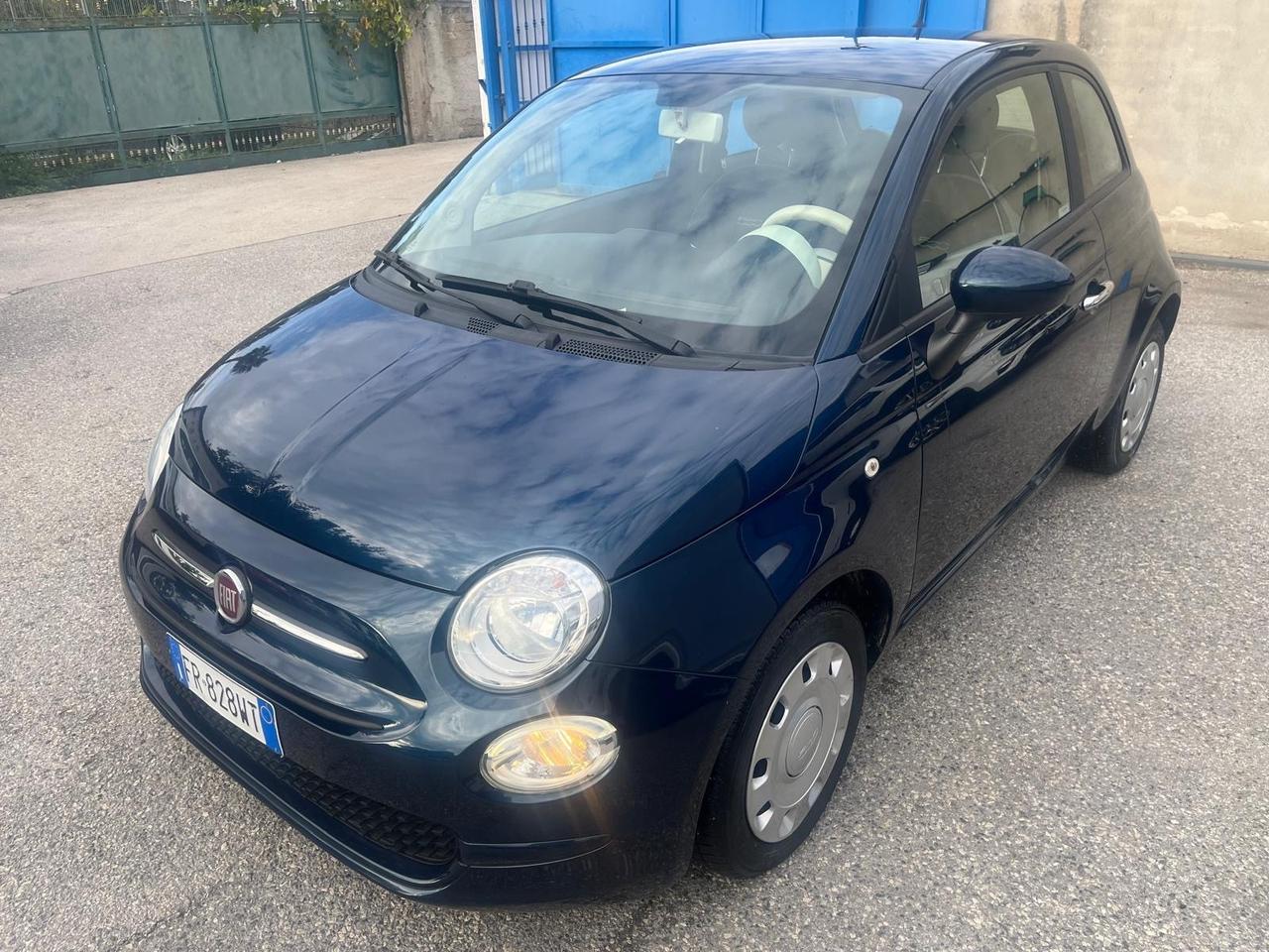Fiat 500-1.2 benz-km 80000-09/2018