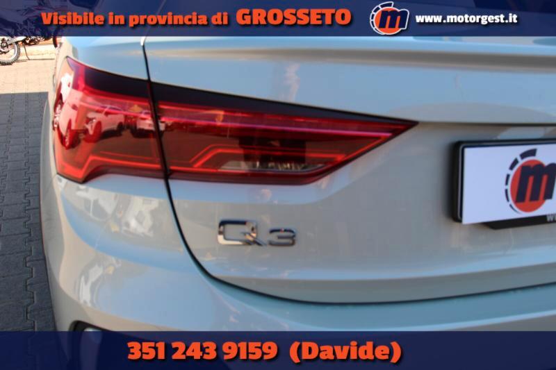 Audi Q3 Sportback 45 2.0 tfsi S line edition quattro 245cv s.-tronic