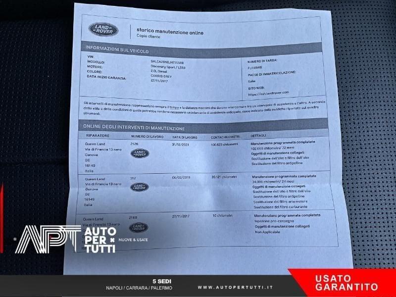 Land Rover Discovery Sport Discovery Sport 2.0 td4 HSE awd 150cv auto my18