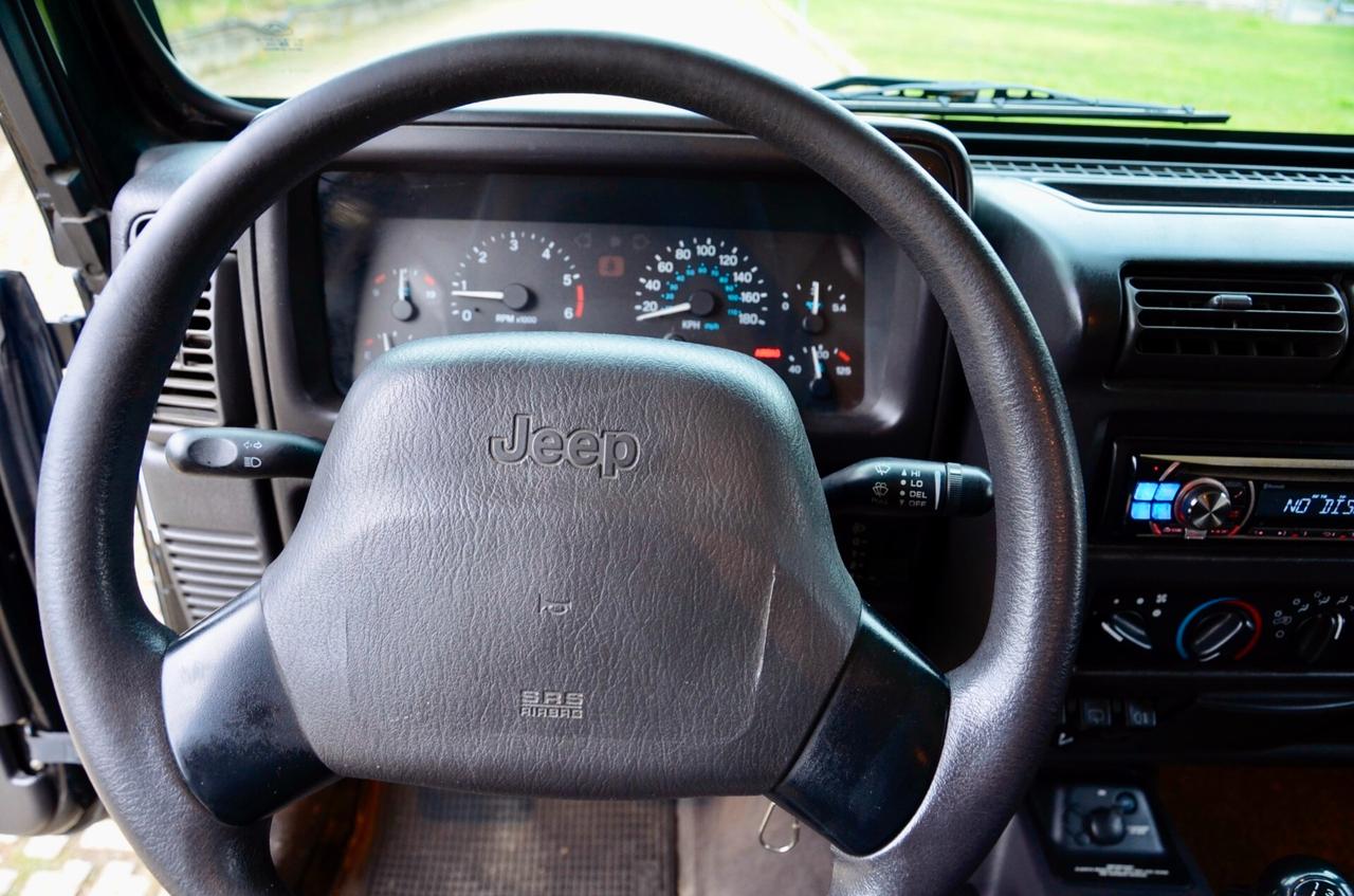 Jeep Wrangler 4.0 cat Sport, CONSERVATA, BUONE CONDIZIONI, BOLLO APPENA PAGATO