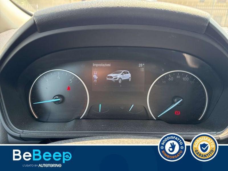Ford EcoSport 1.0 ECOBOOST TITANIUM 100CV MY19