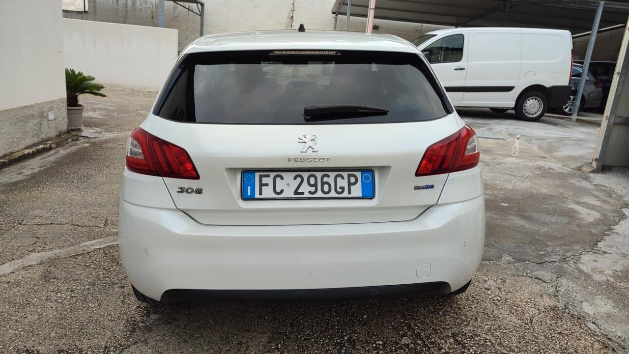 Peugeot 308 BERLINA TETTO PANORAMICO 1.6 HDI