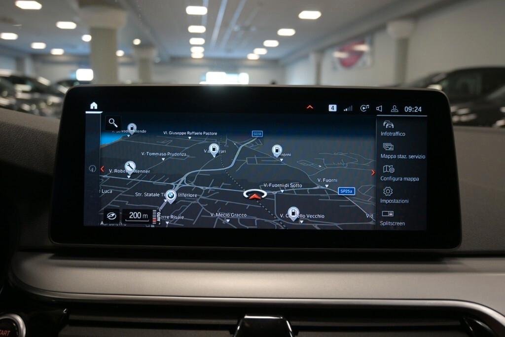 BMW 518D 150CV STEPTRONIC 48V BUSINESS DESIGN ( FARI LED - BMW DIGITAL COCKPIT - BMW DISPLAY KEY - PELLE - HEAD-UP DISPLAY - CRUISE - NAVI - MIRROR - PARK ASSISTANT - TELECAMERA POST. - CERCHI 18 )