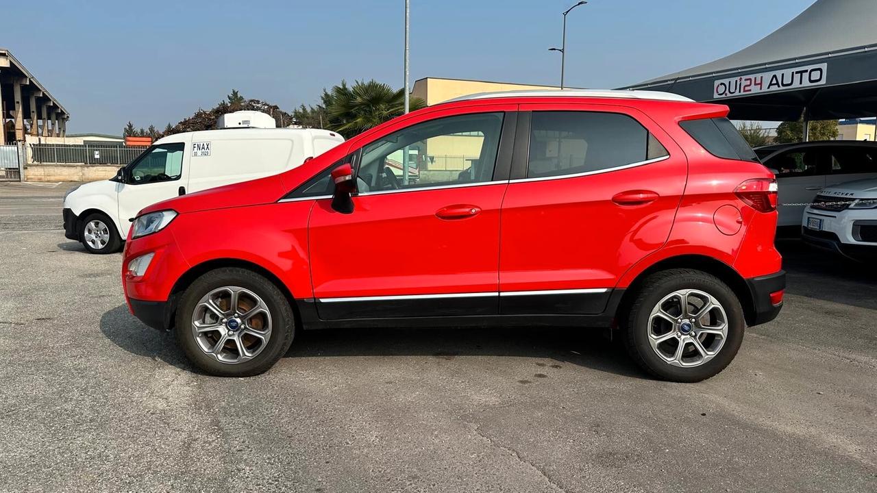 Ford EcoSport 1.5 Ecoblue 100 CV Start&Stop Titanium KM CERTIFICATI-UNICO PROPRIETARIO