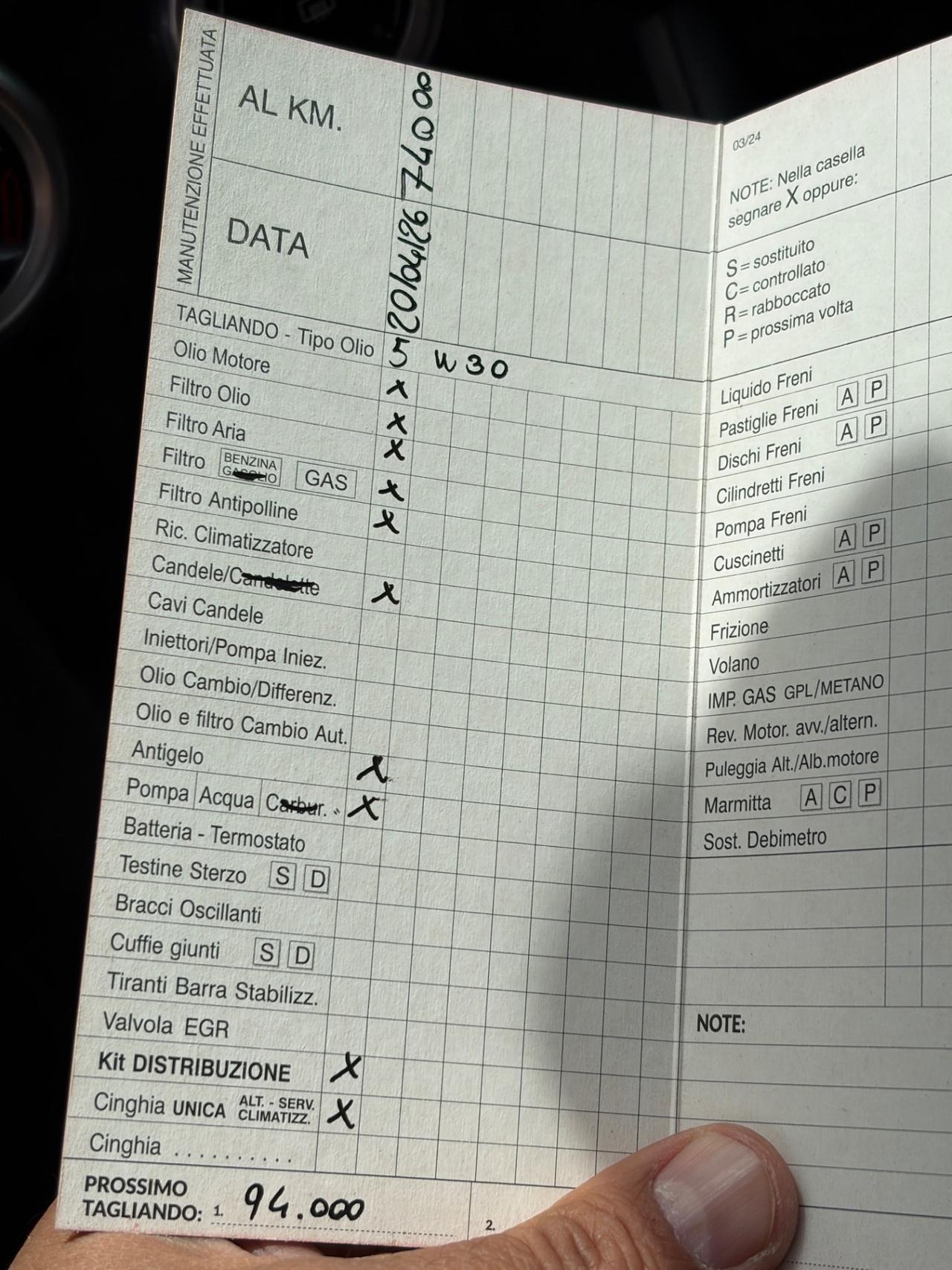 Alfa Romeo Giulietta 1.4 Turbo 120 CV GPL 70000 km ufficiali