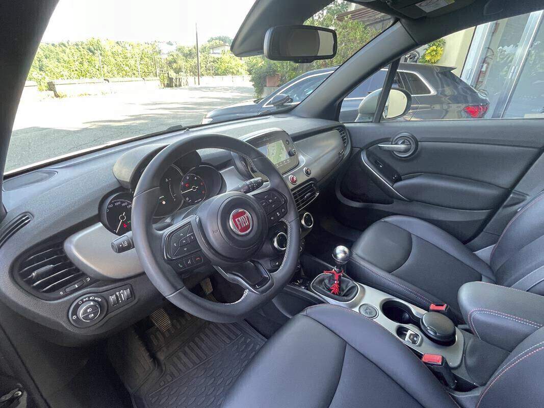 Fiat 500X 1.6 MultiJet 130 CV Sport Fari Full LED, Retrocamera, Navigatore, Cerchi 18, Sensori park