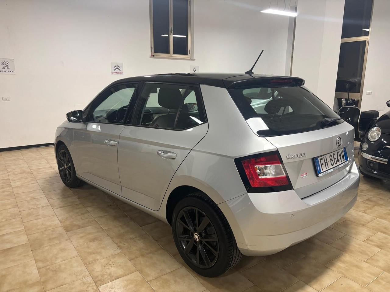 SKODA FABIA ANNO 2017 DS 1.4 ADATTA NEOPATENTATI KM 135 MILA