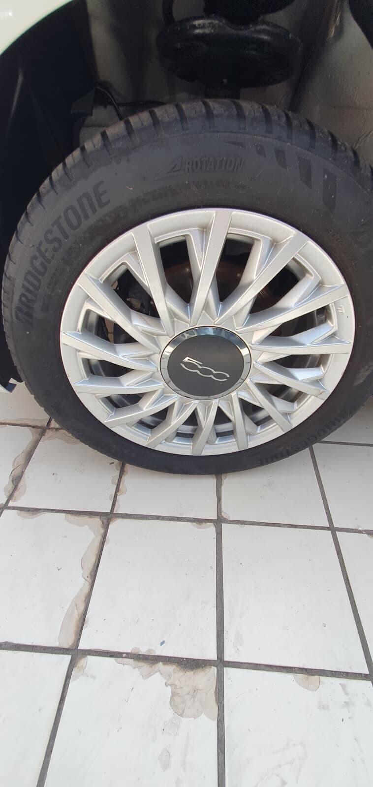 Fiat 500 1.2 Lounge White Pearl