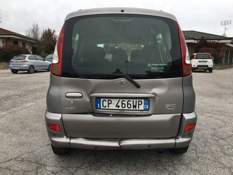 Toyota Yaris Verso 1.3i 16V cat Sol X COMMERCIANTI