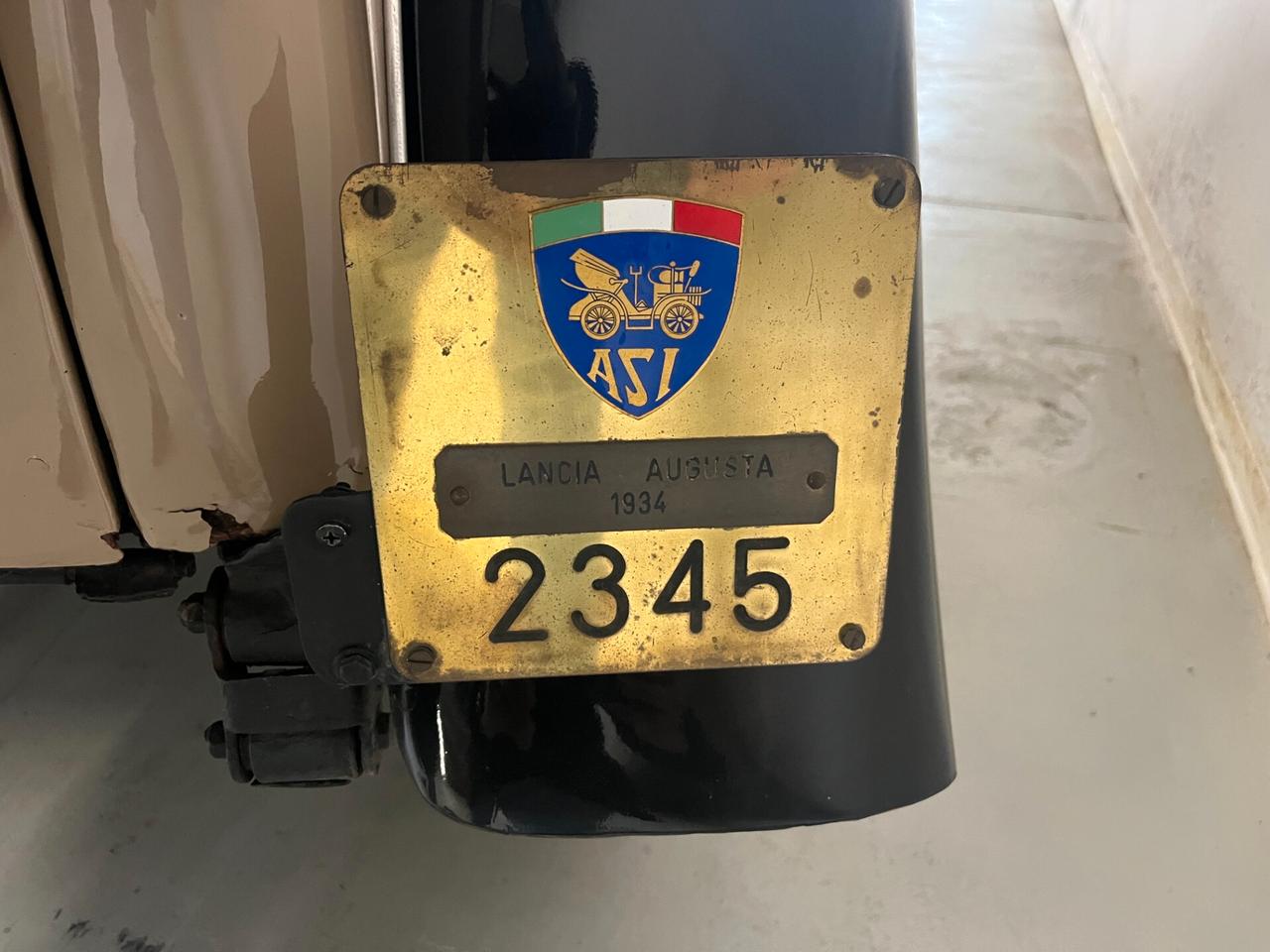 Lancia Augusta Targa Oro Asi