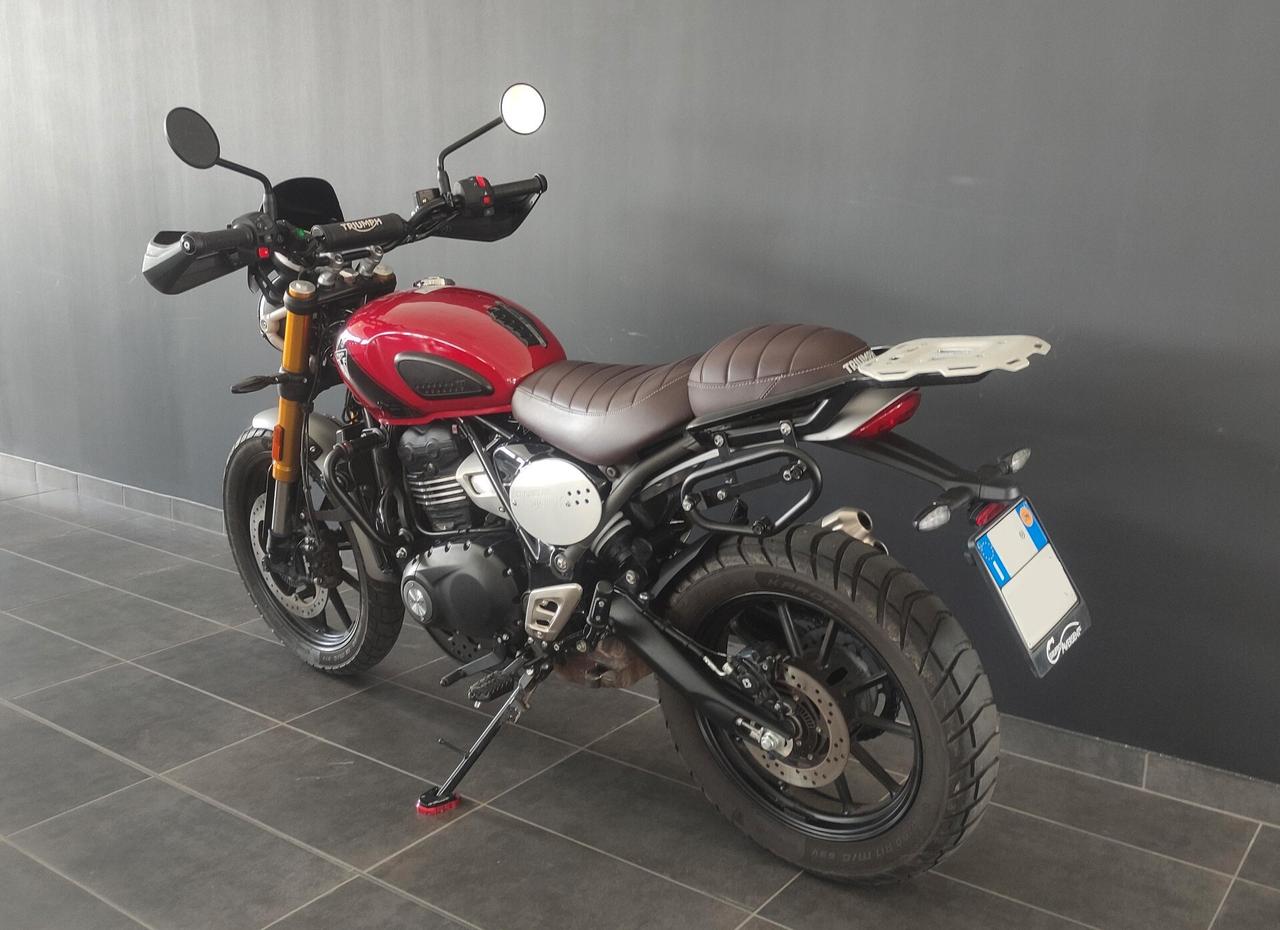 Triumph Scrambler 400 X ACCESSORIATA
