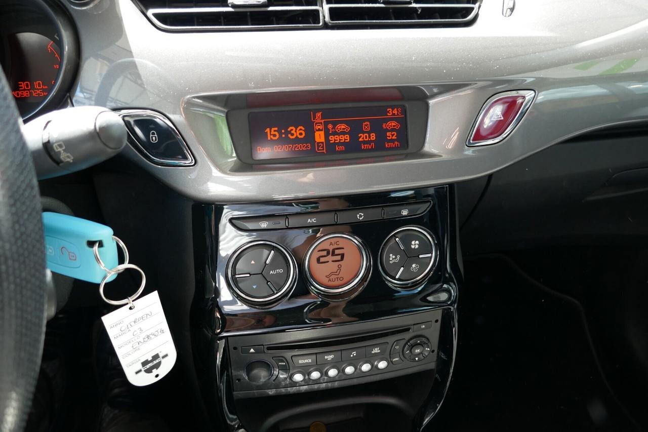 CITROEN C3 1.4 HDi 70 EXCLUSIVE NEOPATENTATI