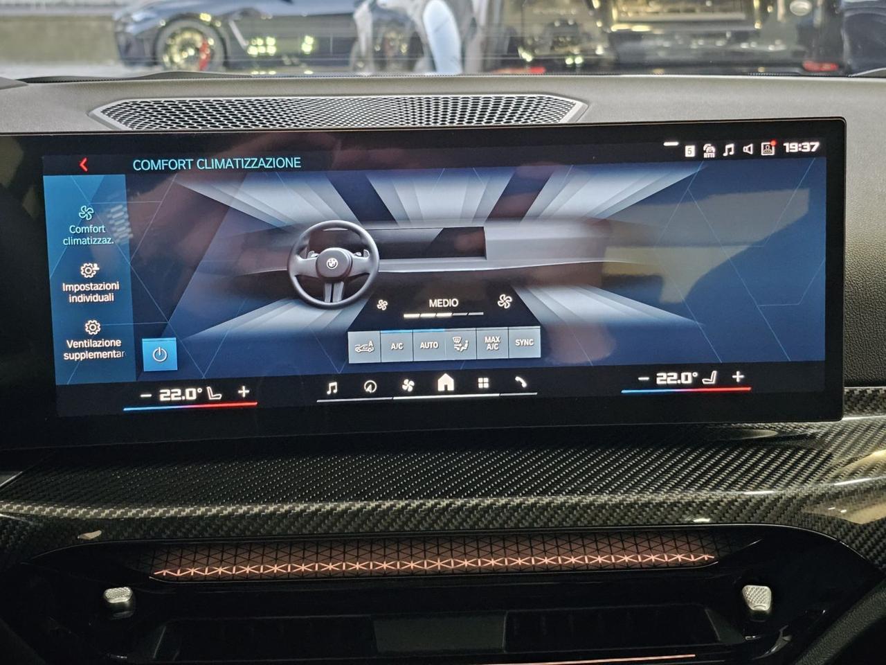 BMW M3 M3 Comp Tetto C.19" 20" Harman Kardon Carbonio Led