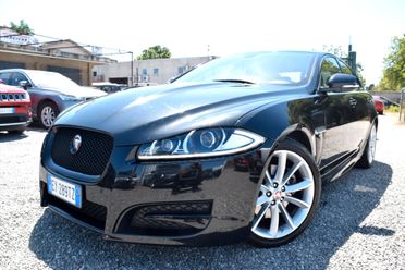 Jaguar XF BERLINA 2.2D 163CV AUTOM. R-SPORT-TETTO-PELLE-NAVI-SENSORI-CAM-CRUISE- IVA DETRAIBILE