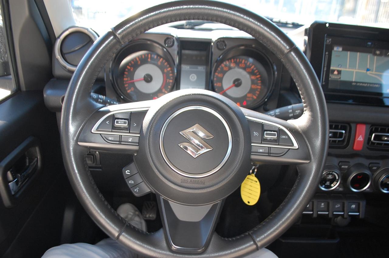 Suzuki Jimny 1.5 Top 4wd allgrip 102CV Uff Italy Navi Clima USB