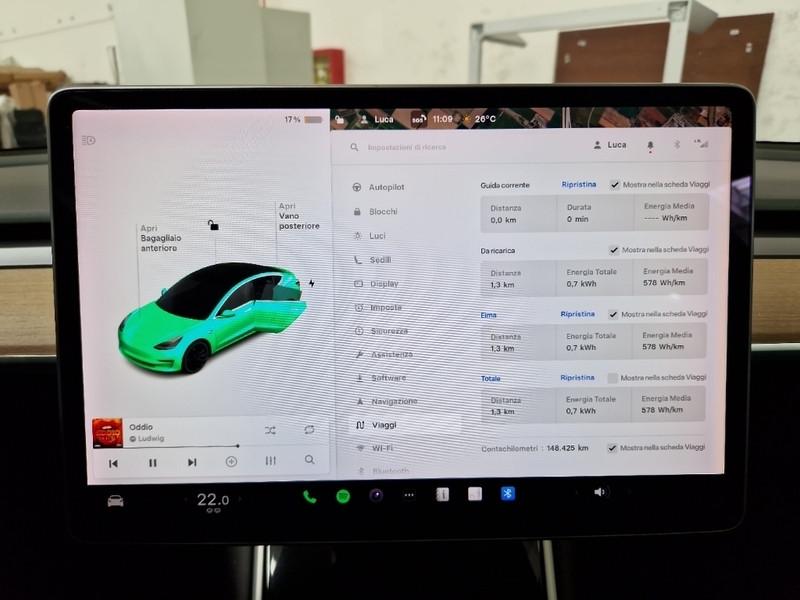 TESLA MODEL 3 75 kWh Performance Dual Motor 4WD Autom. 4 PORTE BERLINA
