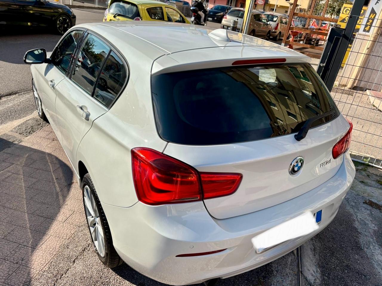 BMW 116 CAMBIO AUTOMATICO BIANCO PERLATO