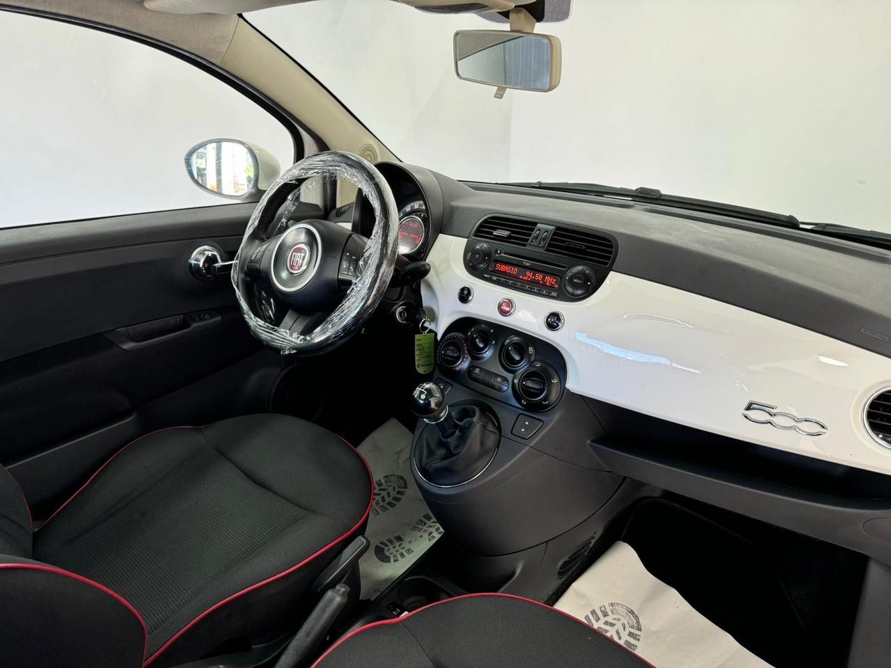 Fiat 500 1.2 Benzina -INTERNI IN PELLE-GARANTITA-2015