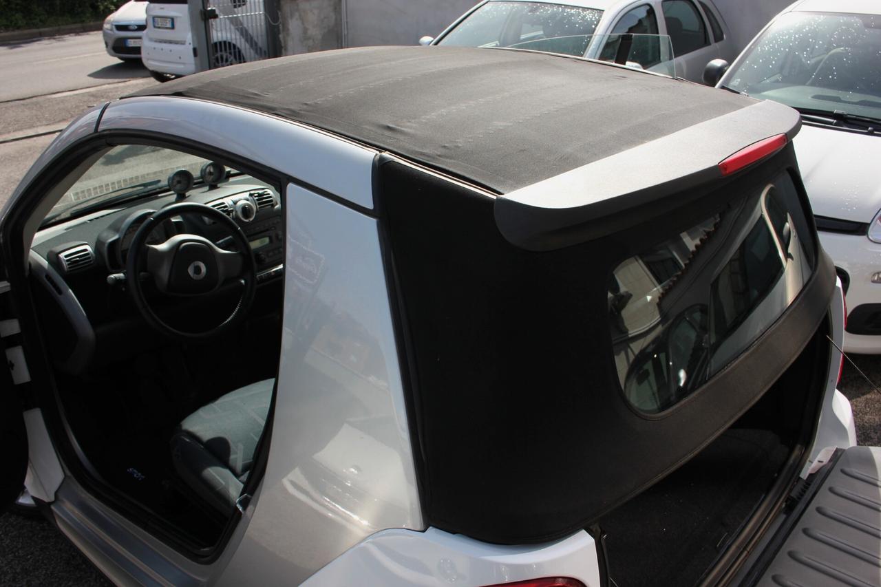 smart forTwo *PREZZO REALE* 1.0 CABRIO 71cv UNICO PROPRIETARIO KM REALI CERTIFICATI GARANZIA 12 MESI