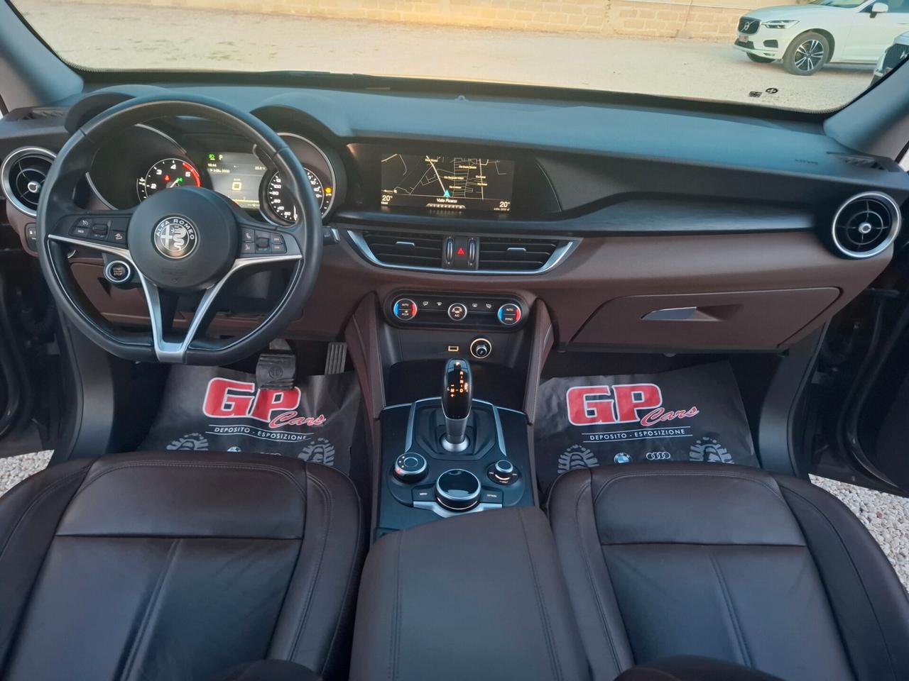 Alfa R. Stelvio 2.2 D 210cv Q4 *PELLE-LED.NAVY-CERCHI 20*