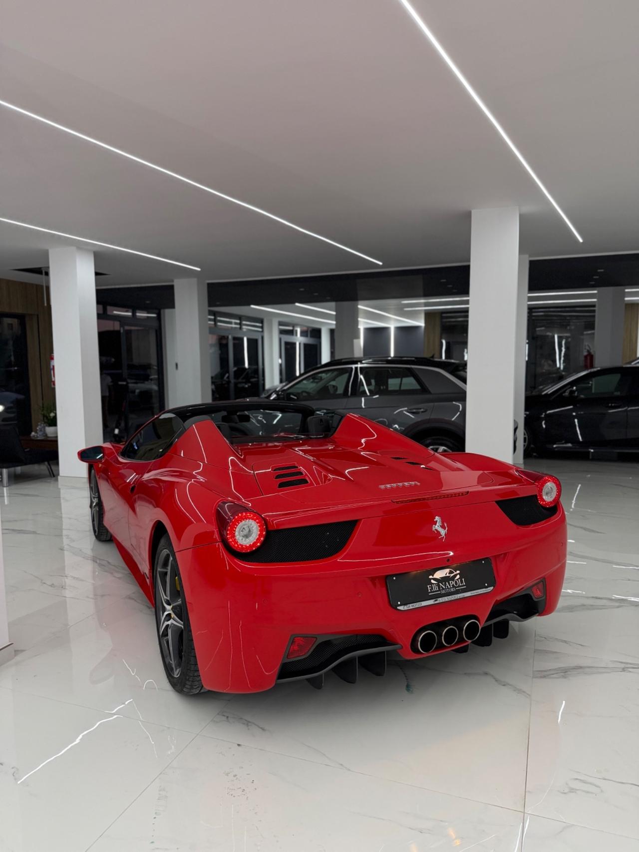Ferrari 458 Spider Iva Esposta