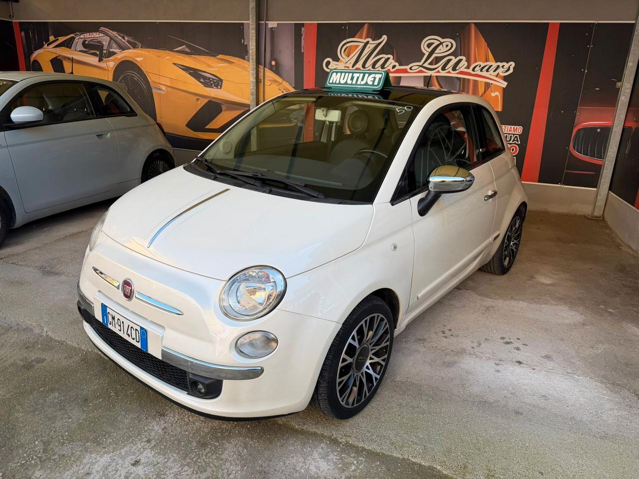 Fiat 500 1.3cc diesel 12 mesi garanzia-2008