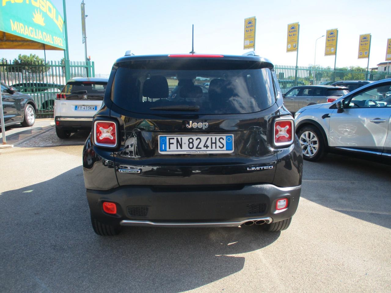 Jeep Renegade 1.6 M-JET 120CV LIMITED NAVIG/PELLE 146000 KM
